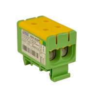 Клема вводу силова 35/2Р (135 А) жовто-зелена серії KBV