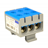 Клема вводу силова 50/3Р (160 А) синя серії KBV