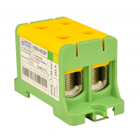 Клема вводу силова 95/2Р (245 А) жовто-зелена серії KBV