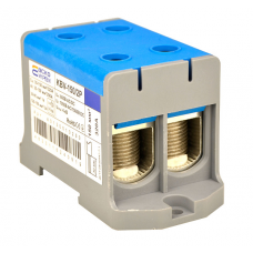 Клема вводу силова 150/2Р (320 А) синя серії KBV