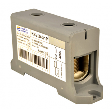 Клема вводу силова 240/1Р (425 А) сіра серії KBV