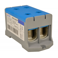 Клема вводу силова 240/2Р (425 А) синя серії KBV