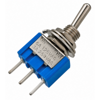 Тумблер 3конт. 6А 125V on-off