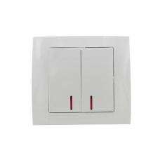 АВаТар Выключатель 2-й внутрений с подсветкой
