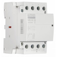Модульний контактор MK-N 4P 32A 2NO2NC 220V