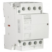 Модульний контактор MK-N 4P 40A 2NO2NC 220V