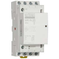 Модульний контактор MK-N 4P 25A 4NO 220V
