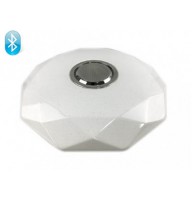 LUXEL LED-светильник с пультом упр.,bluetooth,таймер, ночник, 3000/4000/6000К 48Вт (CLNR-48)