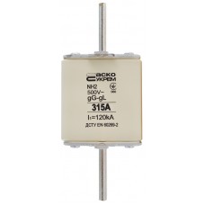 Запобіжник ножовий з плавкою вставкою NH2 315A gG