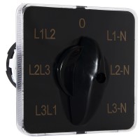 Перемикач пакетний типу ПКП Е9 16А/4.88 (вимірювання напруги)