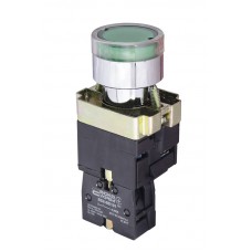 XB2-BW3371 Кнопка з підсвічуванням зелена