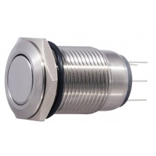 TYJ 16-212 Кнопка металева пласка, 2NO+2NC.