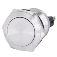 TYJ 22-311 Кнопка металева пласка з фікс., 1NO+1NC.