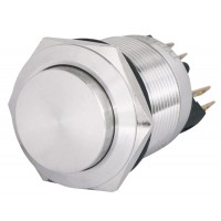 TYJ 22-321 Кнопка металева звиступом з фікс., 1NO+1NC.