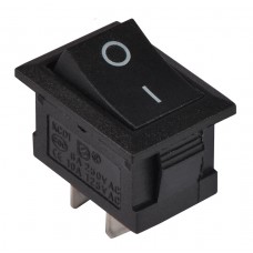KCD1-101 B/B Перемикач 1 клав. чорний
