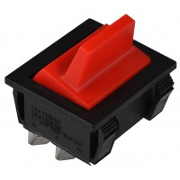 KCD2-9-201 R/B Перемикач 1 клав. червоний