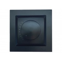 LUXEL Регулятор яскравості світла JAZZ (чорний) рамка 9112