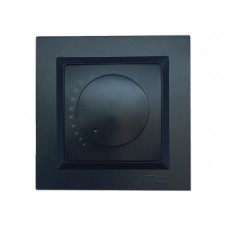 LUXEL Регулятор яскравості світла JAZZ (чорний) рамка 9112