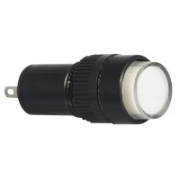 Сигнальна арматура AD22E-12DS біла 24V АC/DC