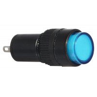 Сигнальна арматура AD22E-12DS синя 220V АC