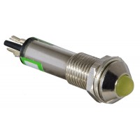 Сигнальна арматура AD22B-8 жовта 24V AC/DC