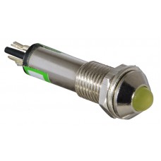 Сигнальна арматура AD22B-8 жовта 24V AC/DC