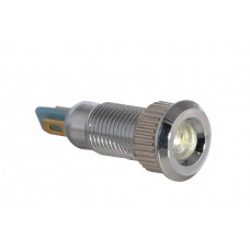 Сигнальна арматура TY08F біла 24V AC/DC