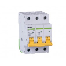 Ex9BH 3P C6 , Автоматичний вимикач 10 kA, хар-ка C, 6 A, 3 полюси