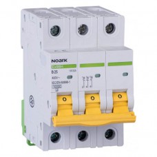 Ex9BH 3P D1 , Автоматичний вимикач 10 kA, хар-ка D, 1 A, 3 полюси