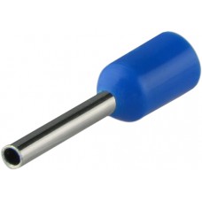 Наконечники трубчаті НТ 0,5-08 сині (100шт)