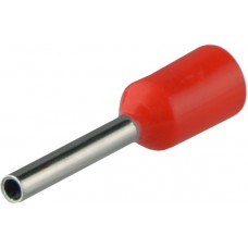 Наконечники трубчаті НТ 0,5-08 червоні (100шт)