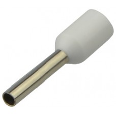 Наконечники трубчаті НТ 0,75-10 білі (100шт)