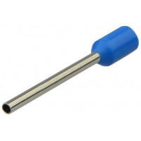 Наконечники трубчаті НТ 0,75-18 сині (100 шт.)