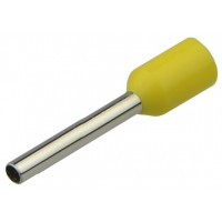 Наконечники трубчаті НТ 1,0-12 жовті (100 шт.)