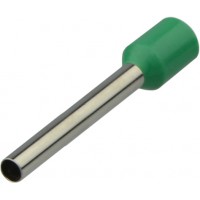 Наконечники трубчаті НТ 1,0-12 зелені (100шт)
