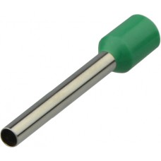 Наконечники трубчаті НТ 1,0-12 зелені (100шт)