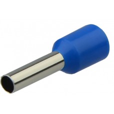 Наконечники трубчаті НТ 1,5-08 сині (100шт)