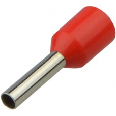 Наконечники трубчаті НТ 1,5-08 червоні (100шт)