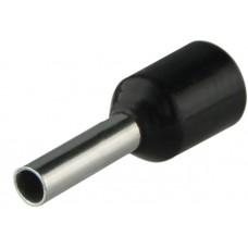 Наконечники трубчаті НТ 1,5-08 чорні (100 шт.)