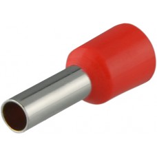 Наконечники трубчаті НТ 4,0-09 червоні (100шт)