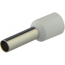 Наконечники трубчаті НТ 6,0-12 білі (100шт)