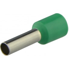 Наконечники трубчаті НТ 6,0-12 зелені (100шт)