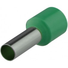 Наконечники трубчаті НТ 10,0-12 зелені (100шт)