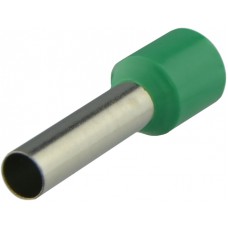 Наконечники трубчаті НТ 10,0-18 зелені (100шт)