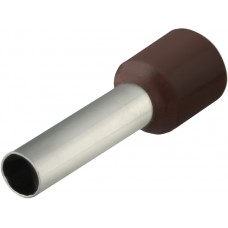 Наконечники трубчаті НТ 10,0-18 коричневі (100шт)