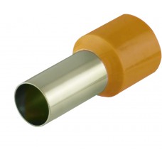 Наконечники трубчаті НТ 25,0-12 помаранчеві (100шт)