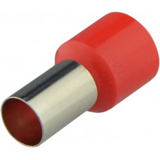 Наконечники трубчаті НТ 25,0-12 червоні (100шт)