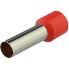 Наконечники трубчаті НТ 35,0-25 червоні (100 шт.)