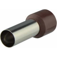 Наконечники трубчаті НТ50,0-22 коричневі (100 шт.)