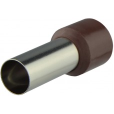 Наконечники трубчаті НТ50,0-25 коричневі (100 шт.)